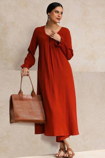 Women Empire Kurta with Trousers