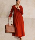 Women Empire Kurta with Trousers
