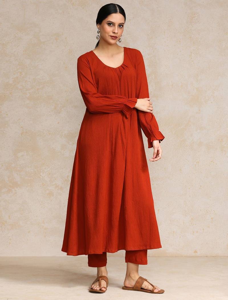 Women Empire Kurta with Trousers