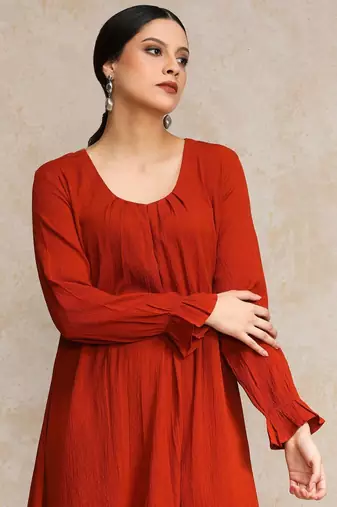 Women Empire Kurta with Trousers