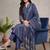 Women Ethnic Motifs Printed Regular Chanderi Silk Kurta with Trousers & With Dupatta