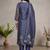 Women Ethnic Motifs Printed Regular Chanderi Silk Kurta with Trousers & With Dupatta