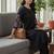 Women Ethnic Motifs Embroidered Panelled Thread Work Kurta with Trousers