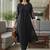 Women Ethnic Motifs Embroidered Panelled Thread Work Kurta with Trousers
