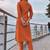 Women Ethnic Motifs Regular Thread Work Kurta with Trousers