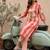 Women Floral Printed Regular Kurta with Trousers