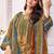Women Printed Regular Beads and Stones Kurta with Trousers & With Dupatta