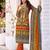 Women Printed Regular Beads and Stones Kurta with Trousers & With Dupatta