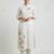 Women Floral Embroidered Regular Thread Work Kurta with Trousers