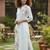 Women Floral Embroidered Regular Thread Work Kurta with Trousers