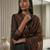Women Geometric Printed Mandarin Collar Regular Kurta & Trousers With Dupatta