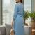 Women Ethnic Motifs Embroidered Regular Thread Work Kurta with Trousers