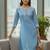 Women Ethnic Motifs Embroidered Regular Thread Work Kurta with Trousers