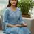 Women Ethnic Motifs Embroidered Regular Thread Work Kurta with Trousers