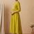 Women Printed Regular Thread Work Kurta with Trousers & With Dupatta