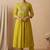 Women Printed Regular Thread Work Kurta with Trousers & With Dupatta