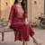 Women Regular Patchwork Kurta with Trousers
