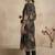 Women Floral Printed Regular Chanderi Silk Kurta with Trousers & With Dupatta