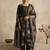Women Floral Printed Regular Chanderi Silk Kurta with Trousers & With Dupatta