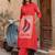 Women Printed Regular Pure Cotton Kurta with Trousers