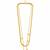 18k gold plated layered star charm necklace