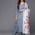 Thread work Kurta with Trouser and Printed Dupatta