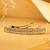 Glamorous square shape brown kundan antique gold plated hair clip for women and girls
