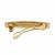 Glimmery square shape red kundan antique gold plated hair clip for women and girls