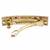 Gorgeous round and square shape ruby kundan antique gold plated hair clip for women and girls