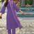 Floral Embroidered Regular Thread Work Pure Cotton Kurta With Trousers & Dupatta