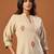 Women Ethnic Motifs Embroidered Regular Thread Work Pure Cotton Kurta with Palazzos