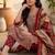 Women Ethnic Motifs Printed Regular Thread Work Kurta with Trousers & With Dupatta
