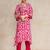 Women Floral Printed Regular Pure Cotton Kurta with Trousers