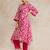 Women Floral Printed Regular Pure Cotton Kurta with Trousers