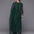 Floral Embroidered Regular Chanderi Silk Zari Republic Day Kurta with Trousers & Dupatta