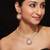 Gold plated ruby red stone necklace set