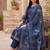 Women Ethnic Motifs Printed Tiered Beads and Stones  Cotton Kurta with Trousers & With Dupatta