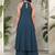 Women Ethnic Motifs Embroidered Panelled Thread Work Silk Georgette Kurta with Palazzos