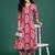 Women Ethnic Motifs Printed Regular  Cotton Kurta with Trousers