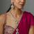 Silver plated multicolor long necklace set