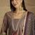 Ethnic Motifs Yoke Design V-Neck Straight Kurta With Palazzos & Dupatta