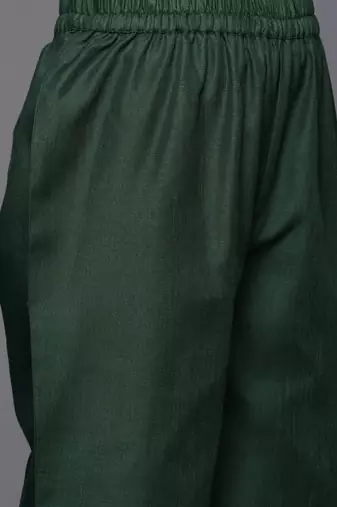 Embroidered Thread Work Republic Day Kurta with Trousers