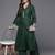 Embroidered Thread Work Republic Day Kurta with Trousers