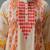 Cotton Print A Line Kurta With Solid Trouser
