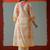 Cotton Print A Line Kurta With Solid Trouser