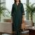 Women Ethnic Motifs Embroidered Regular Thread Work Kurta with Trousers