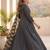Women Regular Thread Work Kurta with Trousers & With Dupatta