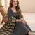 Women Regular Thread Work Kurta with Trousers & With Dupatta