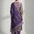 Women Floral Printed Regular Thread Work Chanderi Silk Kurta with Trousers & With Dupatta