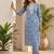 Women Floral Printed Regular Kurta with Trousers & With Dupatta